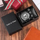 Мужские кварцевые часы с рельефным рисунком черепа и календарем