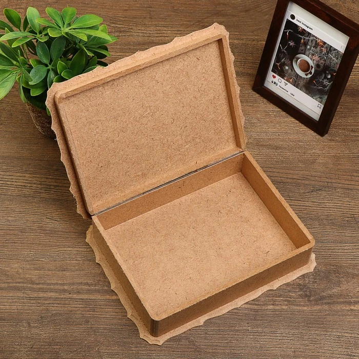 Шкатулка фигурная большая для декора из МДФ 23х17 5х6 см 4531786