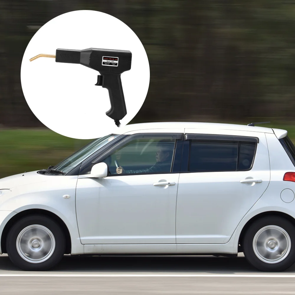 

1 set Handy Welder Garage Tool Hot Staplers Car Bumper Repair Kit (UK Plug)