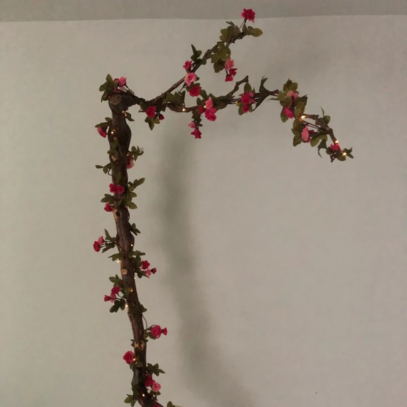 220 см длинные Искусственные цветы розы лоза осенний тростник декорации шелковые