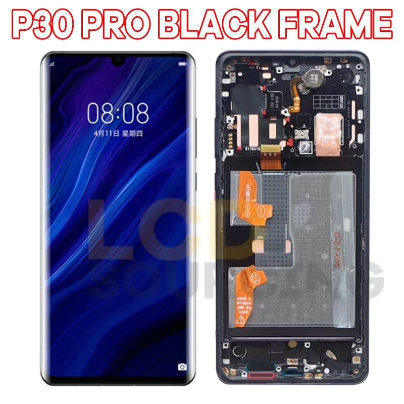 OLED экран с ЖК-дисплеем для Huawei P30 ЖК-дисплей ELE-L29 AL00 сенсорный дигитайзер сборки pro