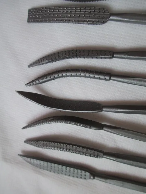 

Fixmee 8-Piece Heavy Wood Rasp Riffler File Set