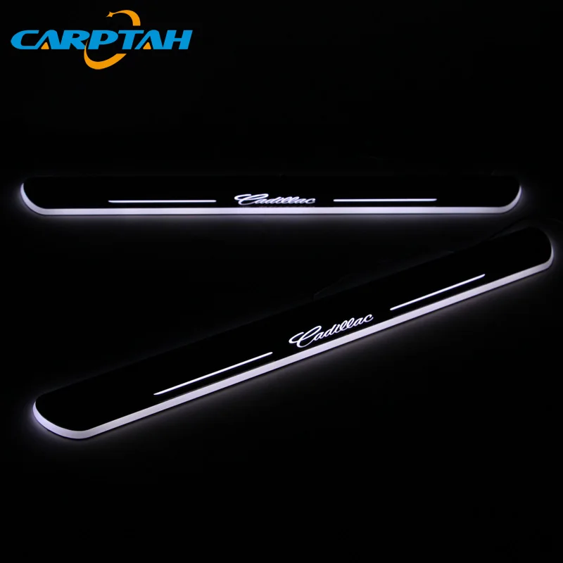 Carptah Trim Pedal светодиодный светильник на пороге для автомобиля Накладка порог