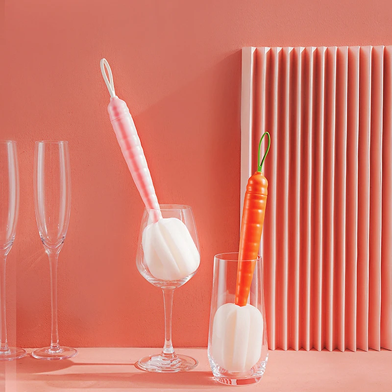 1 шт. губка щетка чашки Кухня инструмент для очистки бокалов бутылок кофе Чай