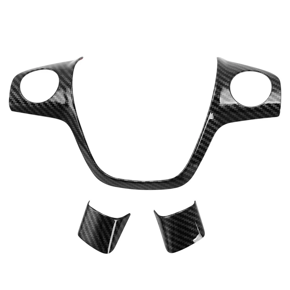 Чехол на руль из хромированного АБС пластика отделка блестками наклейка для Ford