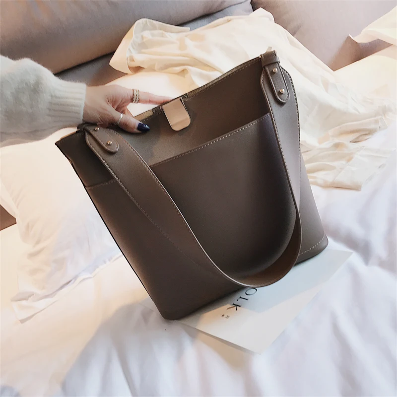 Новые женские сумки на плечо из искусственной кожи среднего размера + кошелек