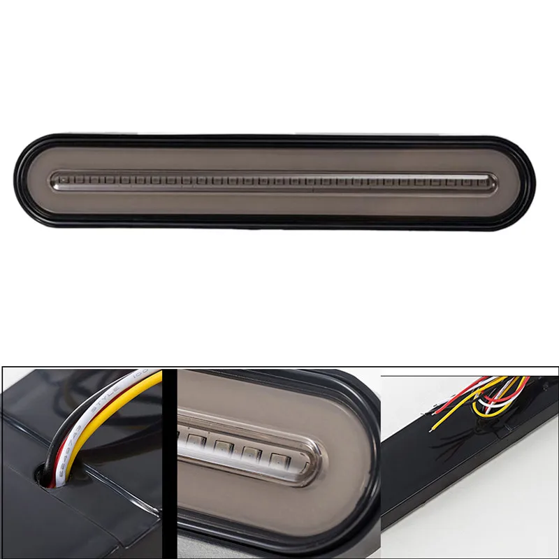 Водонепроницаемый 100 светодиодный стоп-сигнал для прицепа грузовика 3 в 1