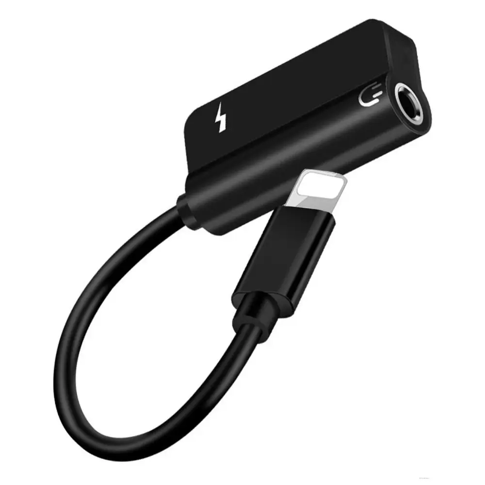 

Headphone Audio Adapter 2-in-1 Linghtning To 3.5mm Linghtning Durable For IPhone