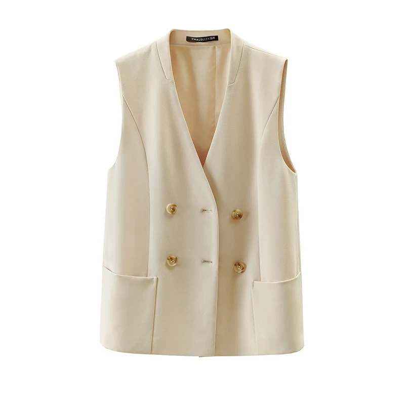 

Vests Women Korean Japan Style Harajuku 2021 New Fashion Sleeveless Waistcoat Jacket Coat Cropped Short Vest Outerwear Gilet