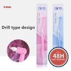 Межзубная щетка Y-Kelin, мягкая щетина, ортодонтические скобы, зубная щетка для чистки, зубная нить, уход за полостью рта, чистка зубов