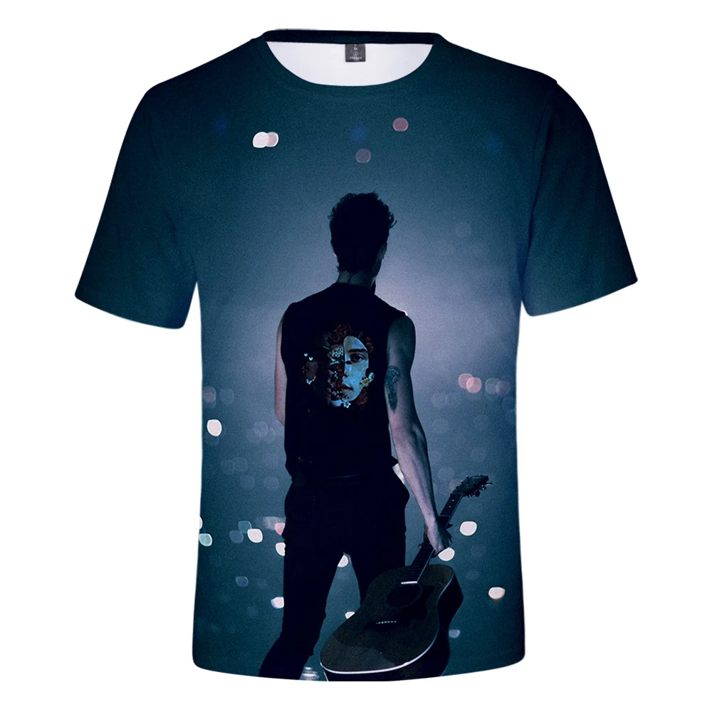 

New Arrival Shawn Mendes 3D T shirt Men/Women Summer Harajuku Casual Hip Hop T-shirt 3D Print Shawn Mendes Mens Tops Tees