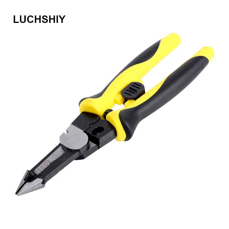 

8 Inch Multitool Electrician Pliers 1.0-4.0mm² Terminals Crimping Pliers Wire Stripper Cable Cutter Crimping Repair Hand Tools