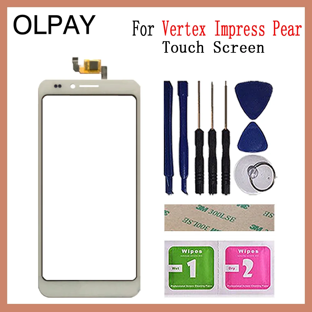 OLPAY 5," сенсорный экран для мобильного телефона Vertex Impress Pear сенсорный экран дигитайзер панель объектив сенсор Переднее стекло Ремонт