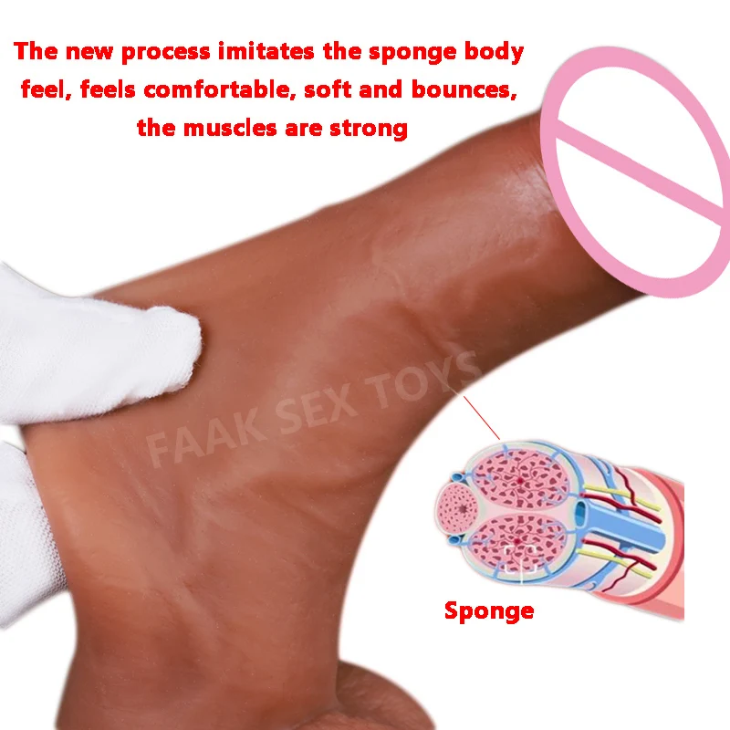 Эротические игрушки новые мягкие реалистичные фаллоимитаторы для пениса женщин