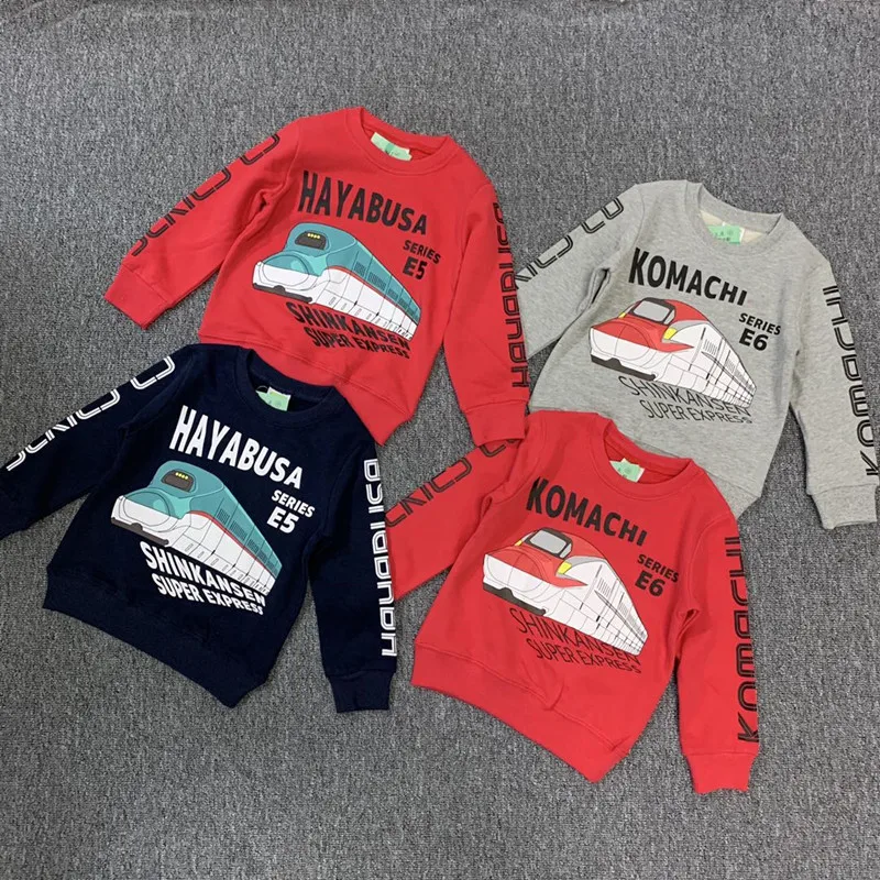 Мультяшная анимация осень 2020 новый стиль Детская толстовка с капюшоном детская