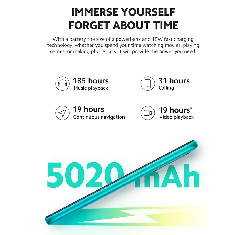 Глобальная версия Xiaomi Redmi 9 3 Гб оперативной памяти 32 встроенной смартфон 13MP AI quad