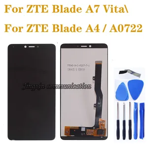 new lcd for zte blade a7 vita lcd display touch screen digitizier assembly for zte blade a4 a0722 lcd mobile phone repair parts free global shipping