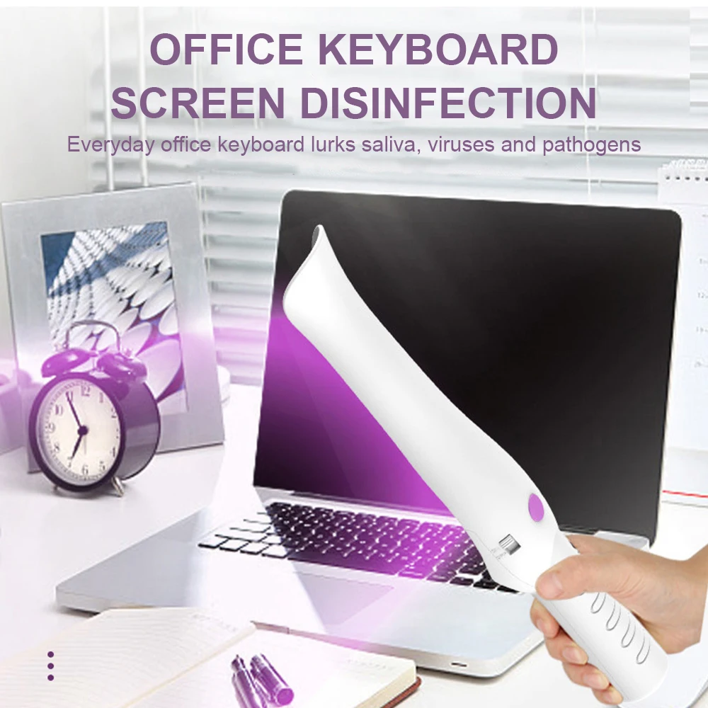 

Disinfection Lamp UVC Portable Disinfection Energy Conservation UV Light Sterilizer