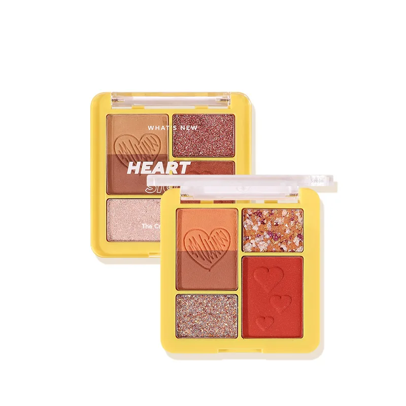 Косметическая палитра теней для век макияжная румяна бронзер макияж макияжа