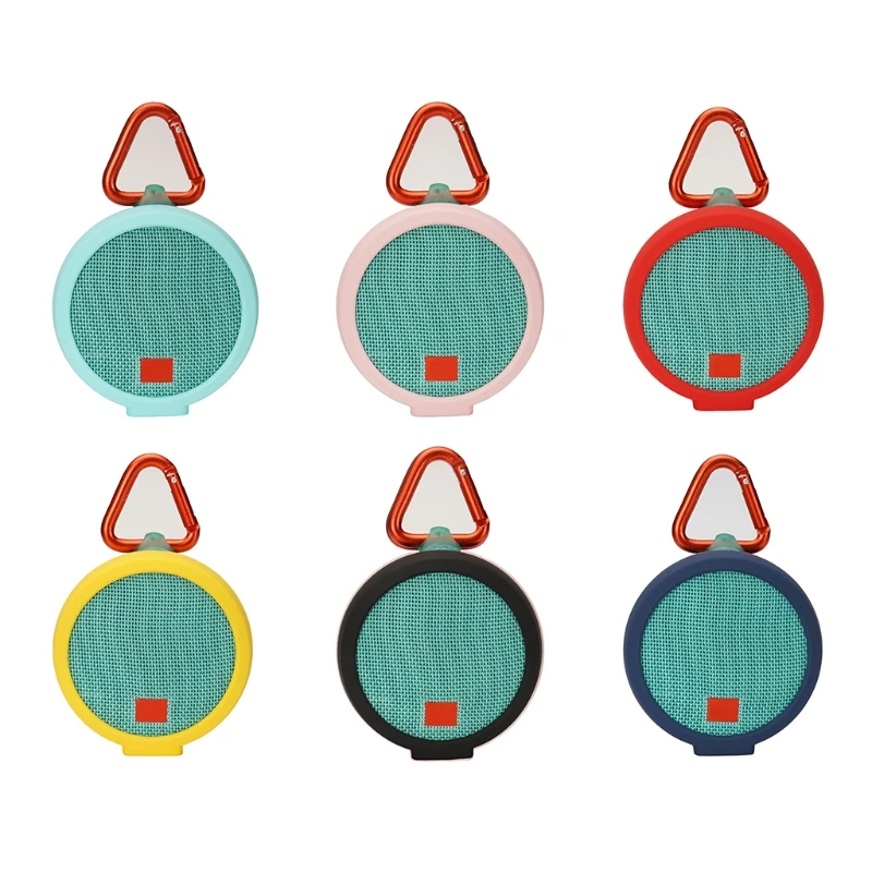 

R91A Protective Covers Shells Silicone Cases Skin for Clip 2 Speaker Holders