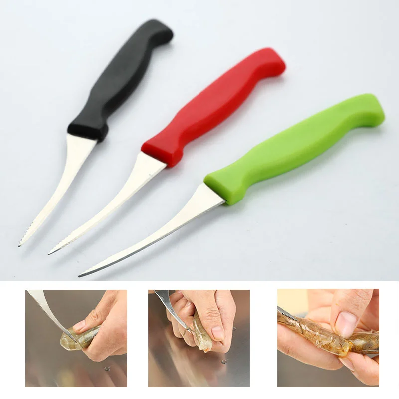 

Кухонные инструменты для удаления креветок, очиститель лобстера, очиститель кишечника креветок, инструмент для резки, открытые устрицы, мо...