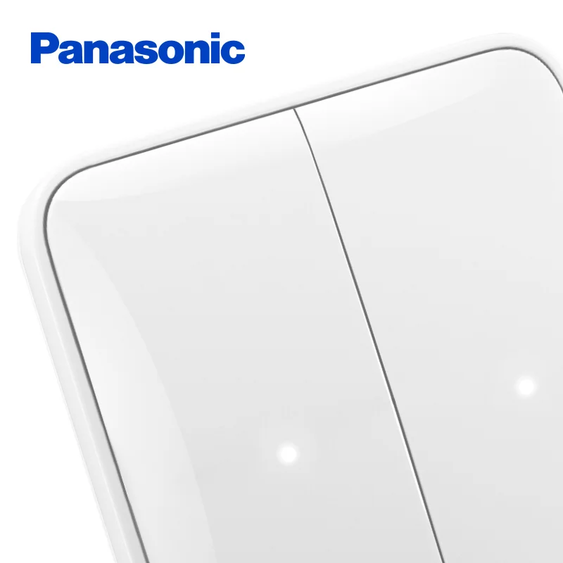 Panasonic 1 банда 2 банды 3 банды 4 настенный выключатель 1 способ 2 способ выключатель света случайный щелчок вкл/выкл домашний переключатель с Светодиодный индикатор