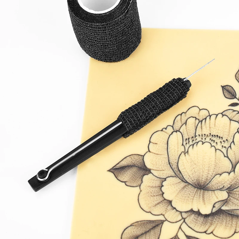 

1 шт. Новый 3D ручной тыкать и палочка ручка для татуировки Профессиональный «сделай сам» боди-арт инструмент для татуировки иглы аксессуары ...