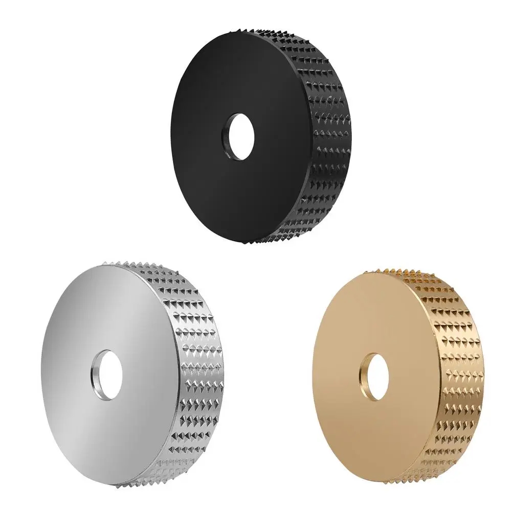 

Round Wood Angle Grinding Wheel Sanding Carving Rotary Tool Abrasive Disc for Angle Grinder Tungsten Carbide 16mm Bore