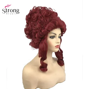 Парики для косплея StrongBeauty, Мария-Антуанетта, красные волосы