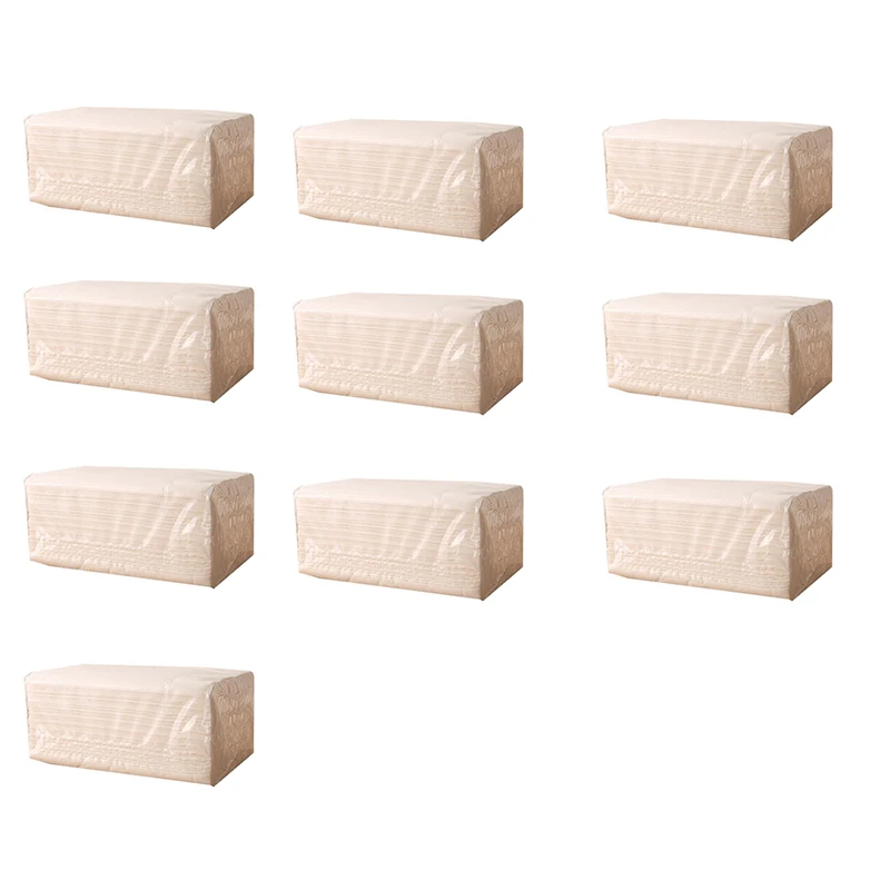 10 упаковок бумажное полотенце для отеля салфетка туалетная бумага домашнее