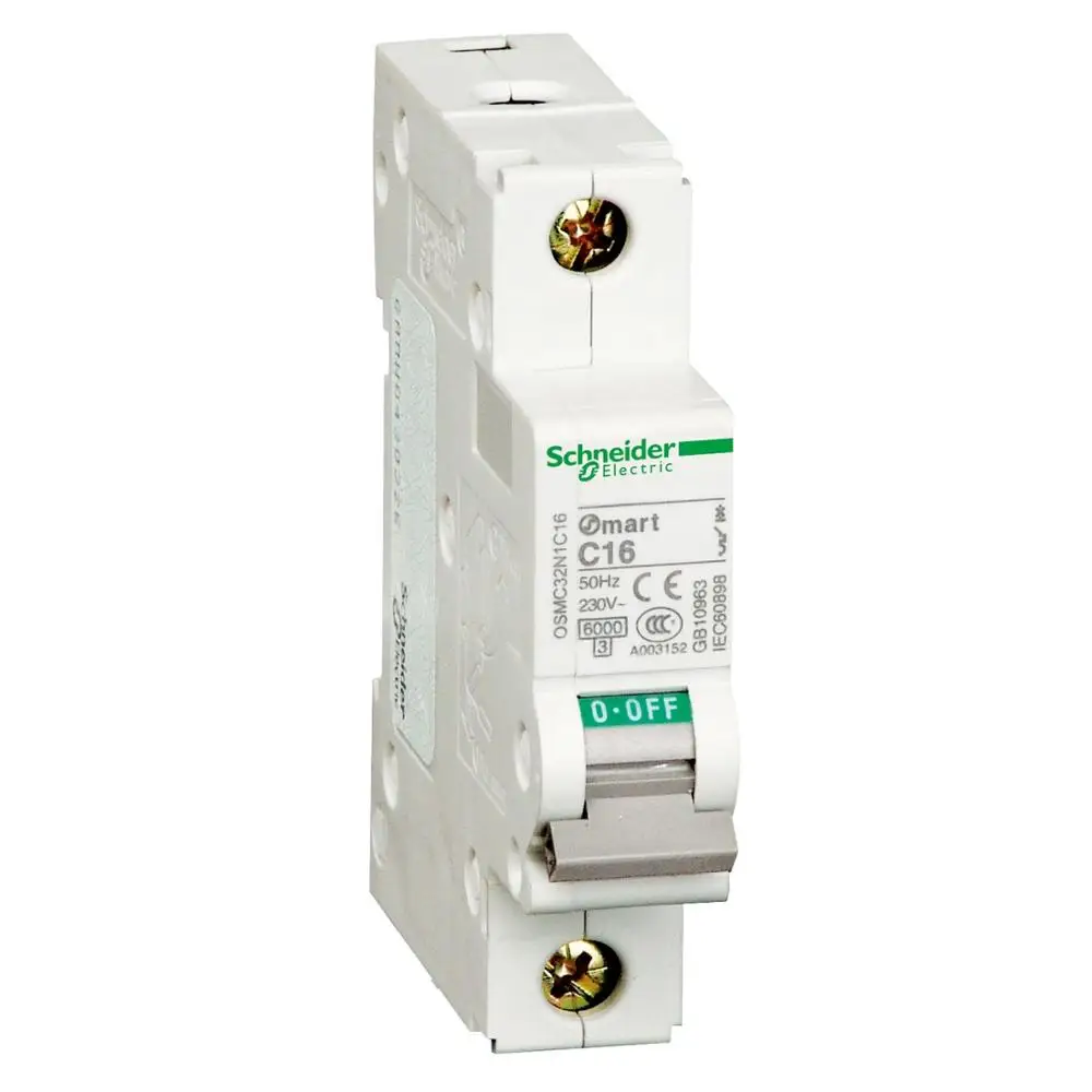 Китай экспорт ТипC 1P 10A 25A 32A миниатюрный выключатель переменного тока