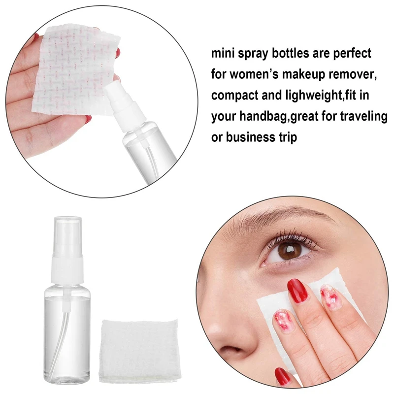 40 шт. 60 мл прозрачная фотография маленькая пустая фотобутылка|Многоразовые