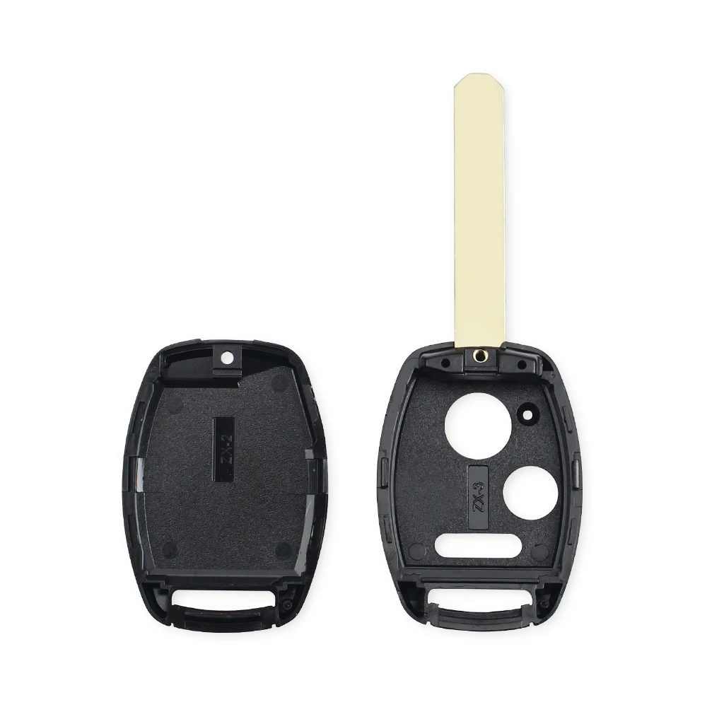 DANDKEY 2 + 1 3 кнопочный ФОБ оболочка Брелок Обложка для стайлинга автомобиля Honda Accord