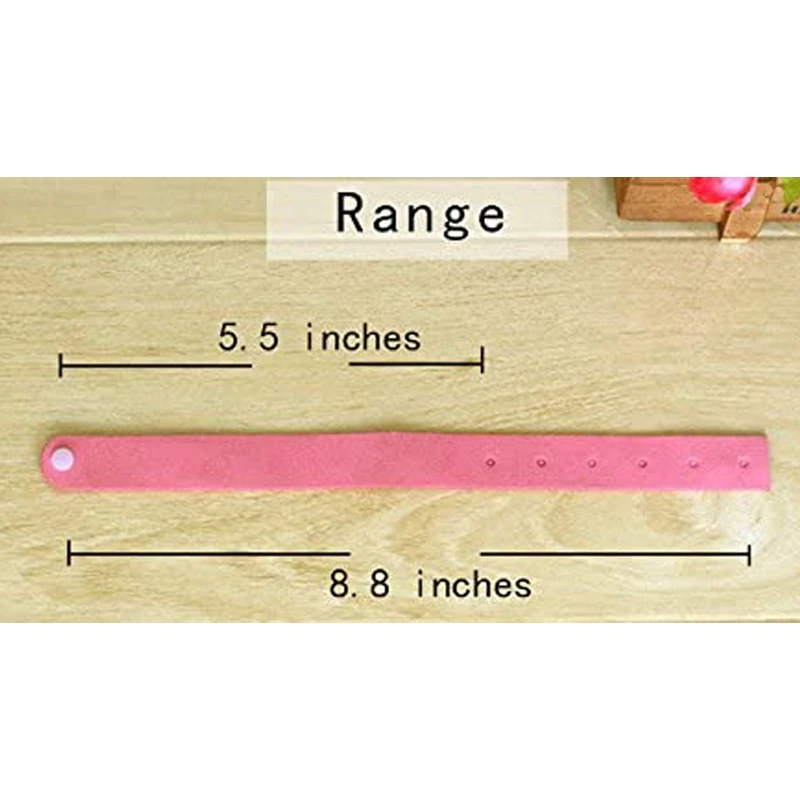 

10Pcs Mosquito Bracelets 100% Natural Plant-Based Oil Mosquito Bands Travel Insect Bracelet Keeps Insects&Bugs Away