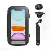 bike phone holder bag waterproof motorcycle bicycle phone mount case touch screen universal cell phone holder for 7 inch smartph