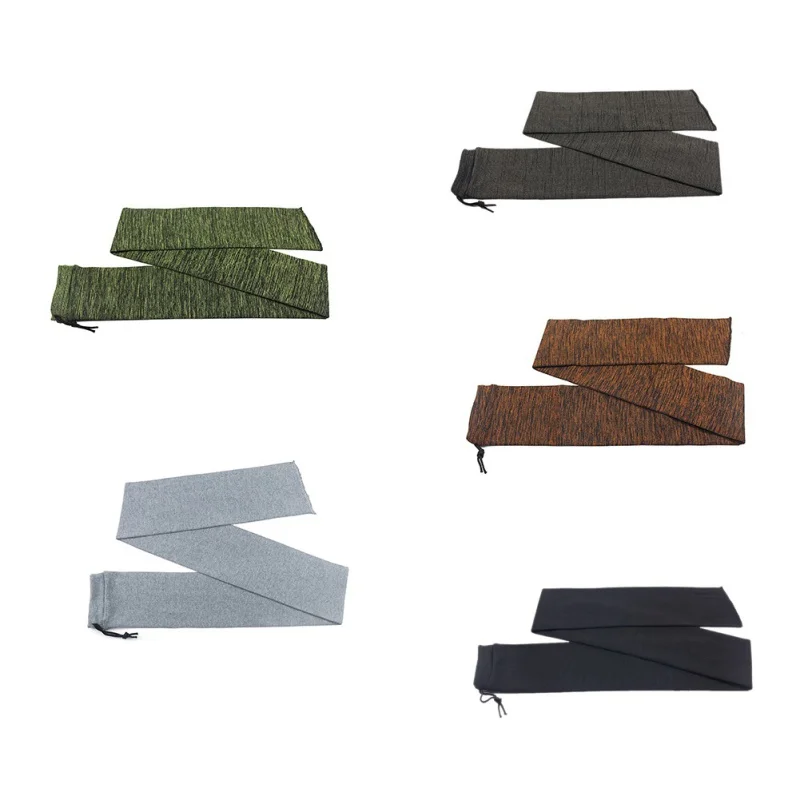 

Foldable Fishing Rod Reel Fishing Tackle Storage Bags Portable Polyester Silicone Treated Rifle Travelling Bags 2021 New