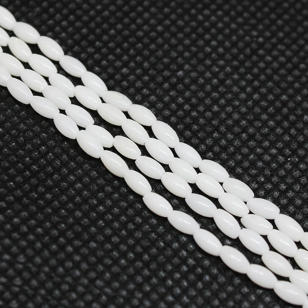 Искусственные Бусины 2x4 мм коралловые бусины овальной формы 5 цветов на выбор