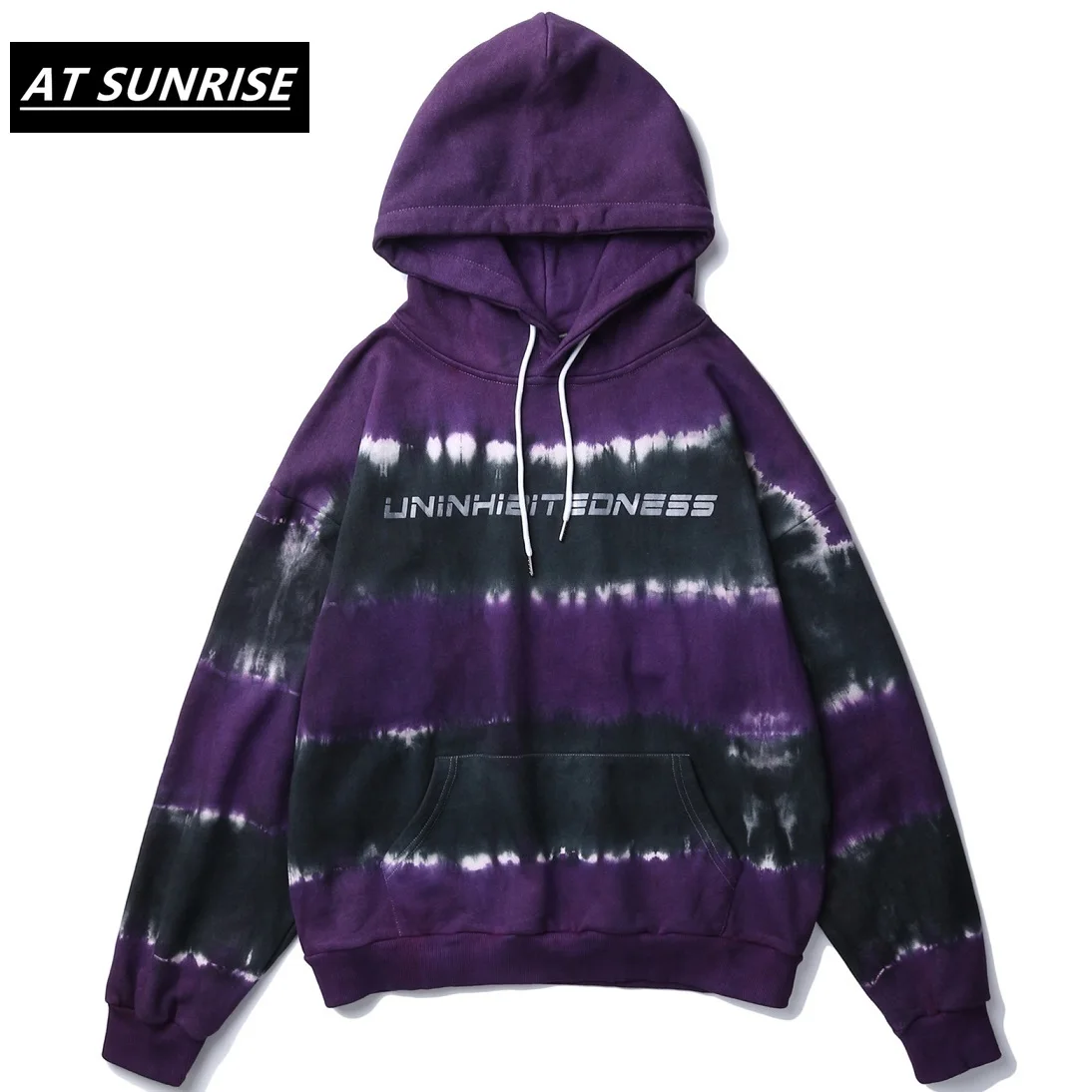 Мужская толстовка с капюшоном в стиле хип-хоп уличная одежда пуловер иллюзией