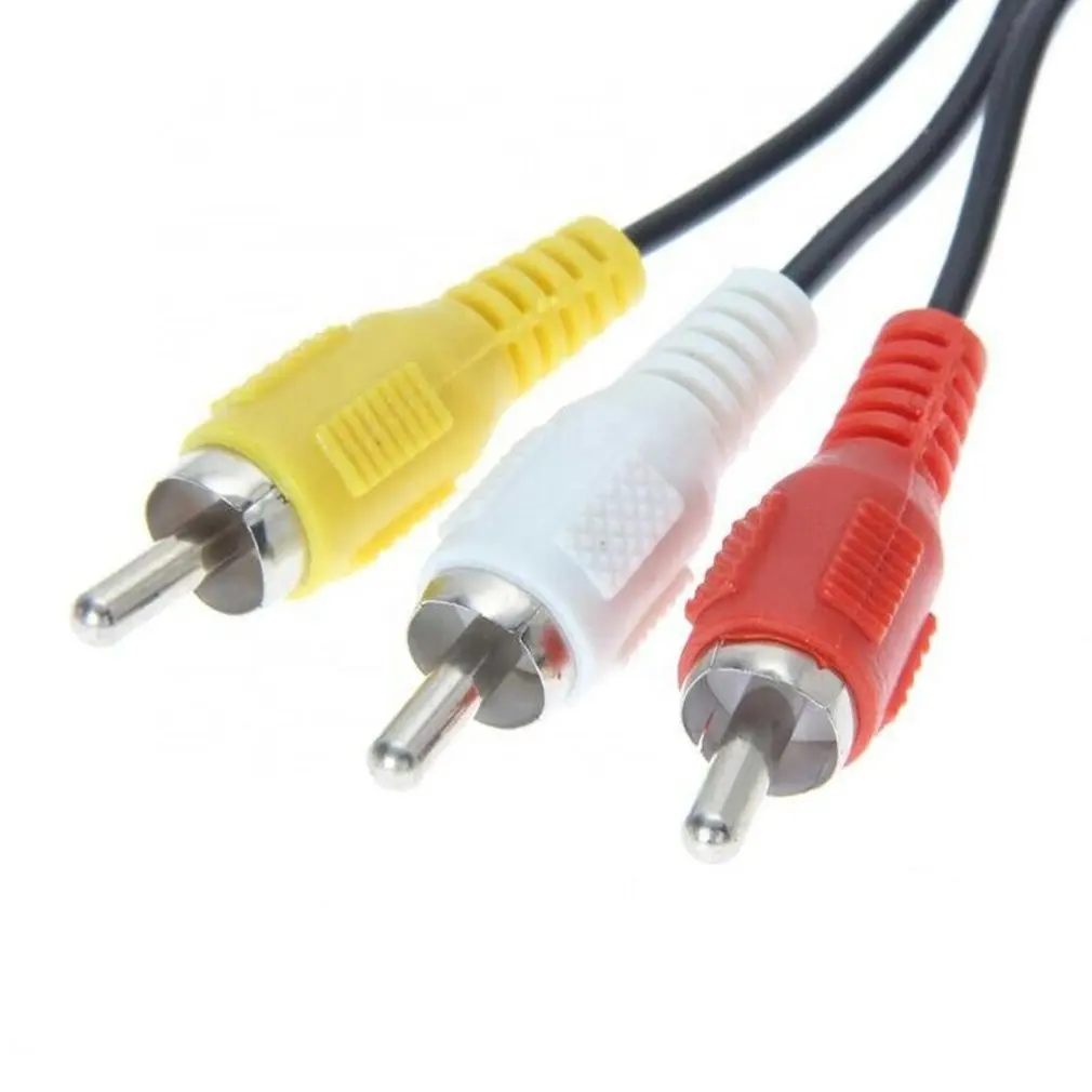 N64 SNES Gamecube 6FT RCA AV tv Аудио Видео стерео кабель Шнур для Nand 64 изысканно разработанный