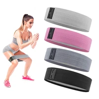 workout fitness hip loop resistance bands anti slip squats expander strength rubber bands yoga gym training braided elastic band
