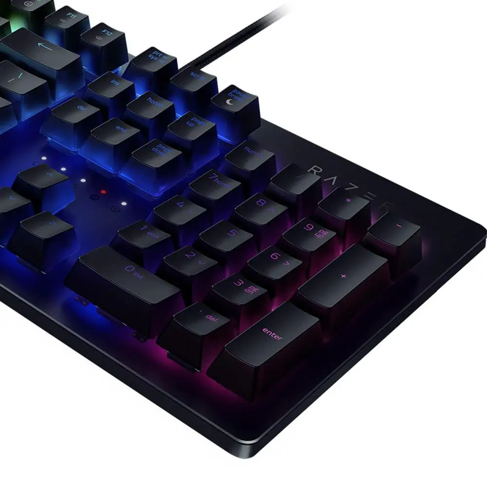 Клавиатура Razer Huntsman Механическая игровая Проводная с RGB-подсветкой | Компьютеры и