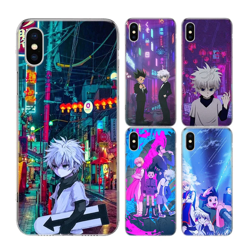 

Anime Hunter x Hunters Silicone Shell Case For Apple iPhone 11 Pro SE 2020 6 6S 7 8 Plus + X 10 Ten XS MAX XR 5 5S Bags Cover