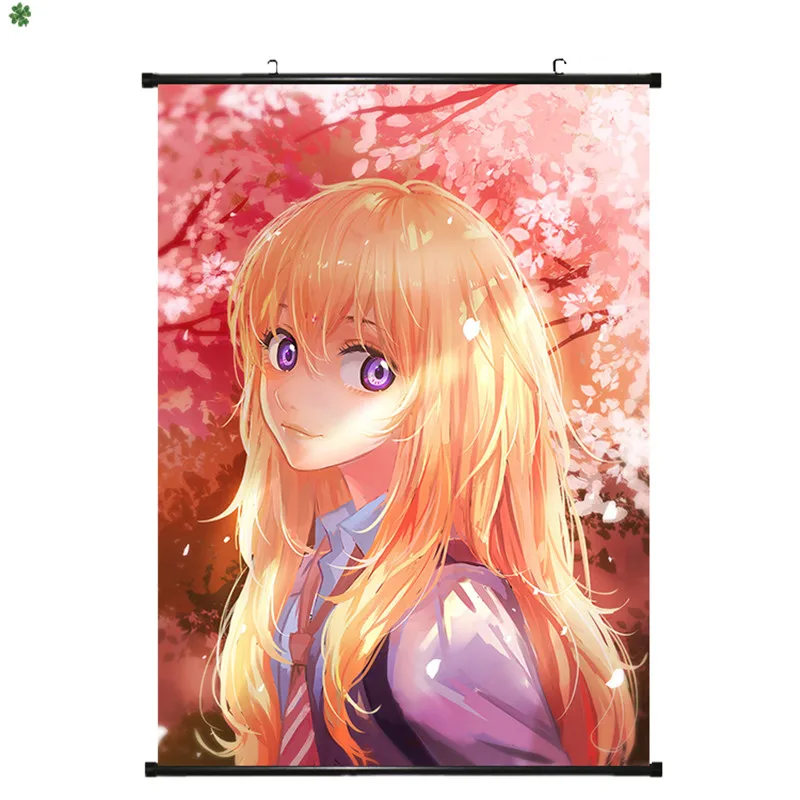Японские декоративные картины аниме твоя ложь в апреле Shigatsu wa Kimi no Uso Miyazono Kaori