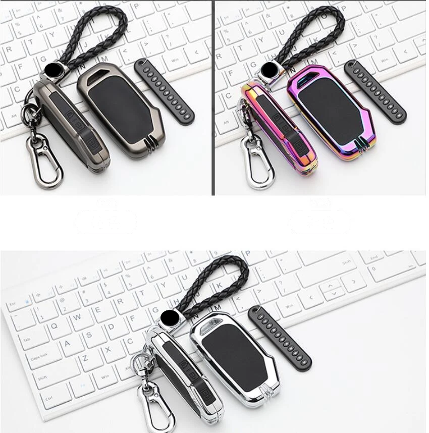 Автомобильный чехол для ключей из цинкового сплава держатель KIA KX3 Optima Forte Cerateo K3S