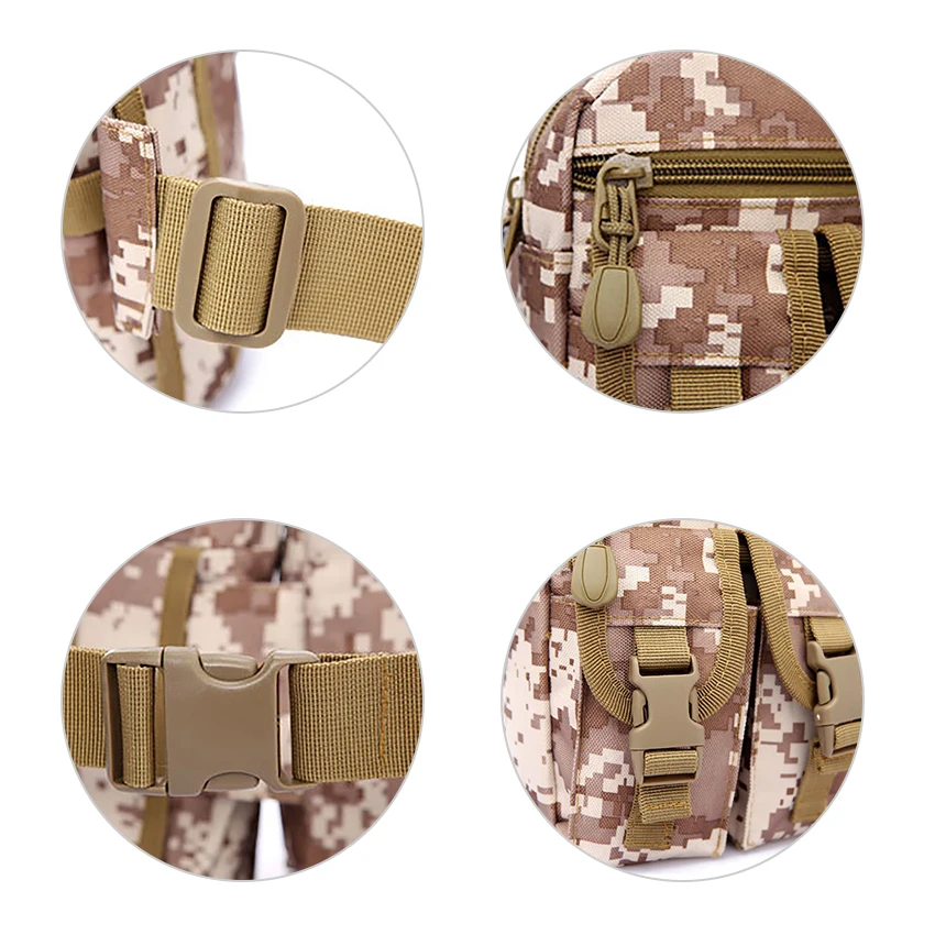 

IKSNAIL Waist Tactical Bag Bolsa Tactica Militar Waterproof Outdoor Military Bag Sac Militaire Hiking Army Bags Bolsa MilitarMen