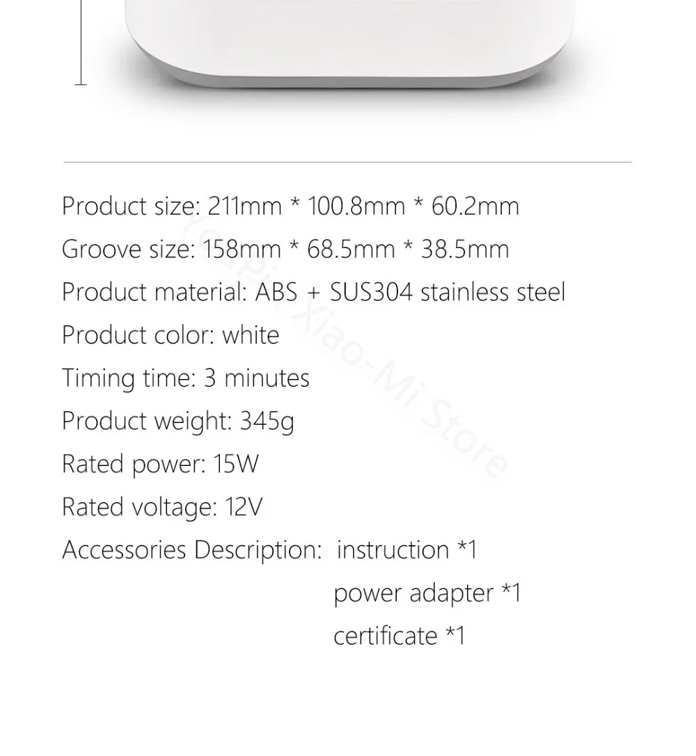 Предпродажа Xiaomi Mijia Youpin EraClean ультразвуковая Чистящая машина 45000 Гц высокая частота вибрации мыть все