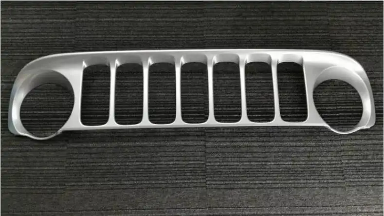 Передний бампер из настоящего углеродного волокна ABS Chrome для автомобиля гоночные