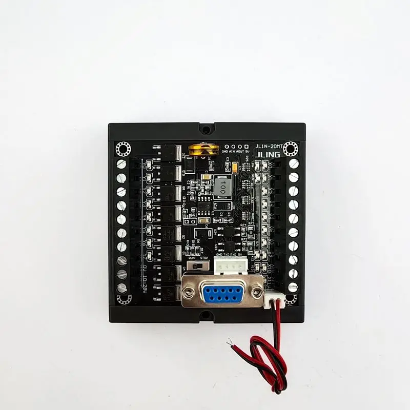 PLC FX1N-20MT rail mounting with the same point volume plc programmable logic controller Input 12 points output 8 points