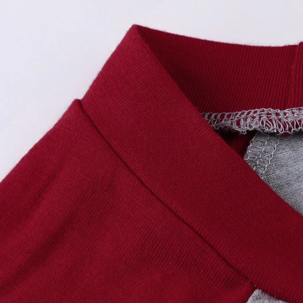 

2019 Fashion Pregnant mother long-sleeved breastfeeding T-shirt top + adjustable trousers home service pajamas set gestante 40*