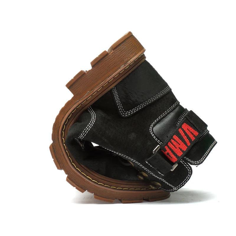 Ботинки мужские из натуральной кожи винтажная Повседневная Уличная зимняя обувь